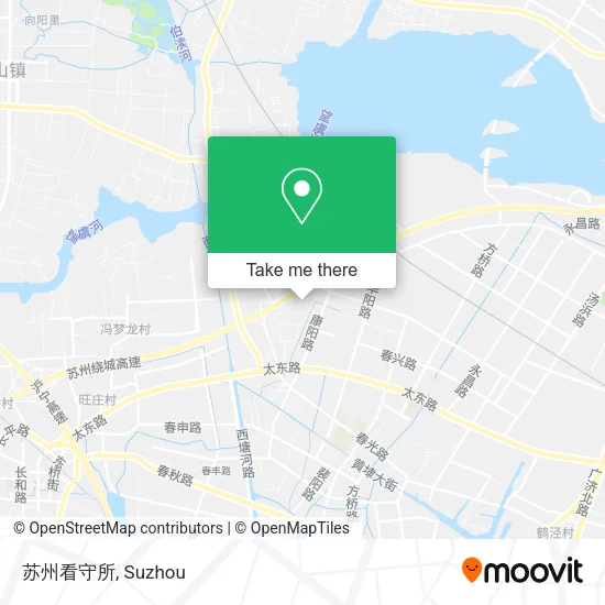 苏州看守所 map