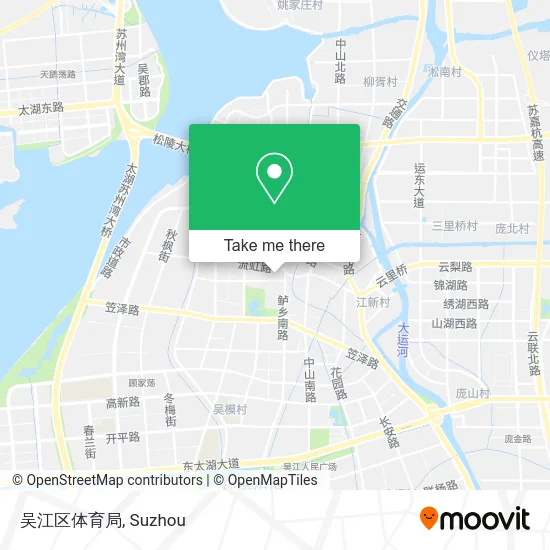 吴江区体育局 map