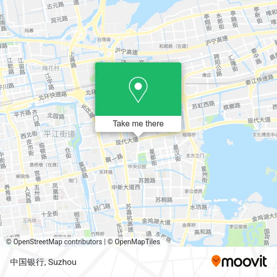 中国银行 map