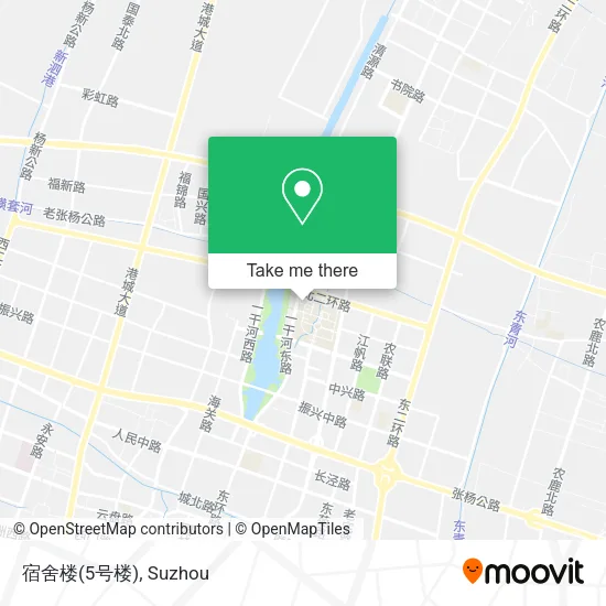 宿舍楼(5号楼) map