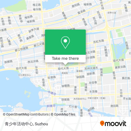 青少年活动中心 map
