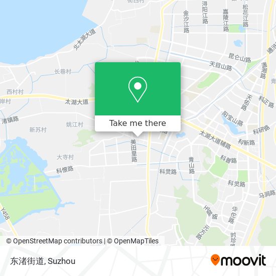 东渚街道 map