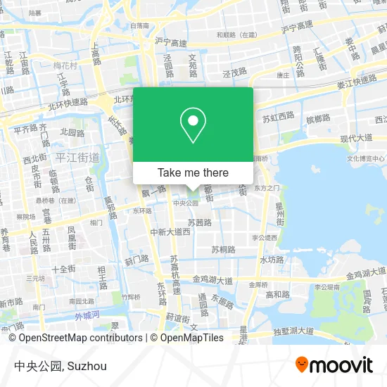 中央公园 map