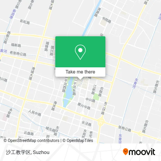 沙工教学区 map