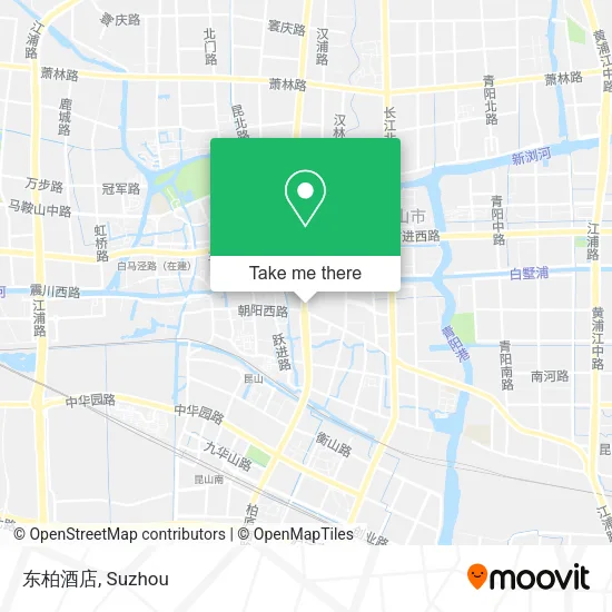 东柏酒店 map
