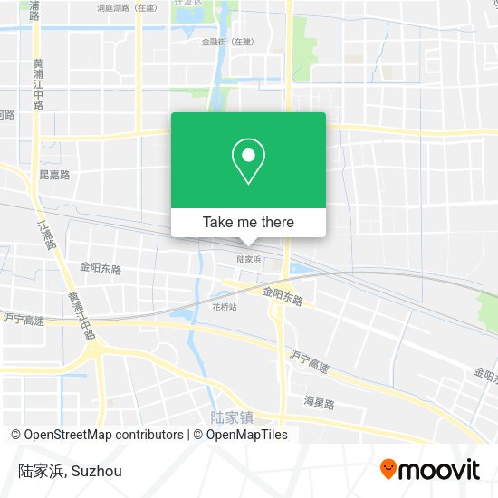 陆家浜 map