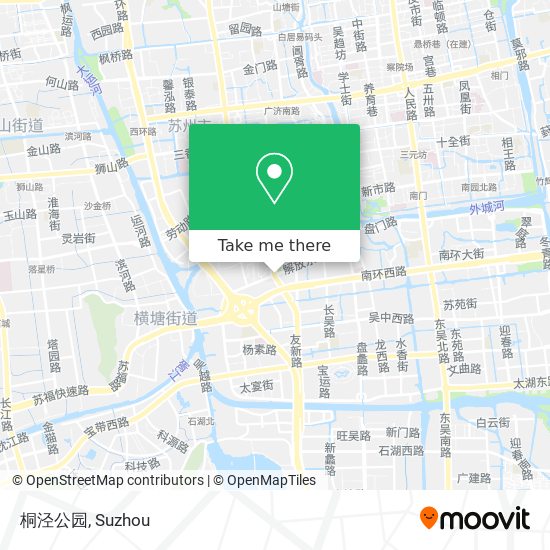 桐泾公园 map