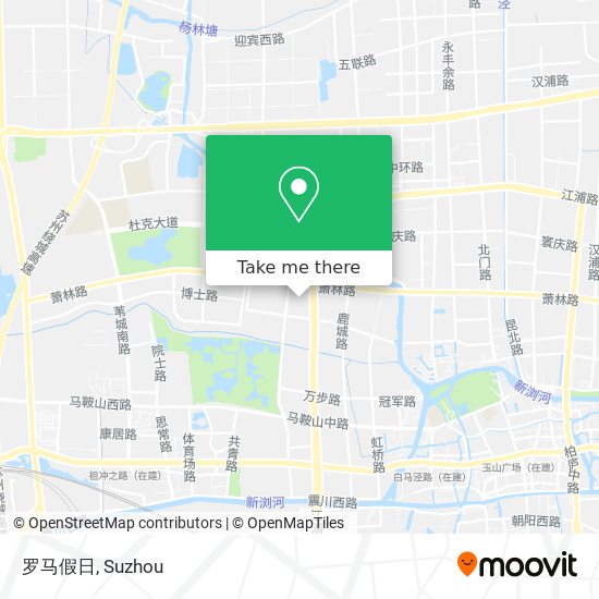 罗马假日 map
