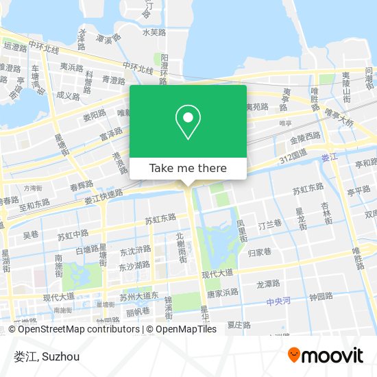 娄江 map