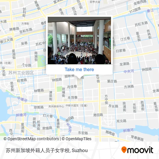 苏州新加坡外籍人员子女学校 map