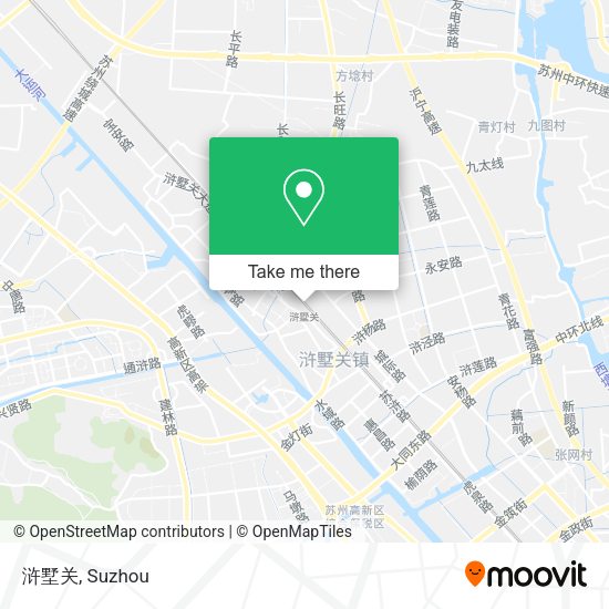 浒墅关 map