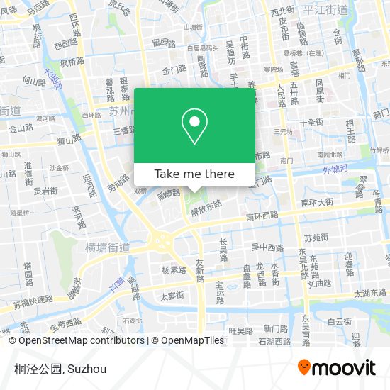桐泾公园 map