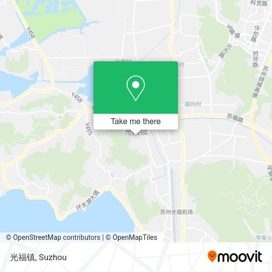 光福镇 map