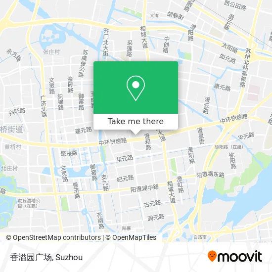 香溢园广场 map