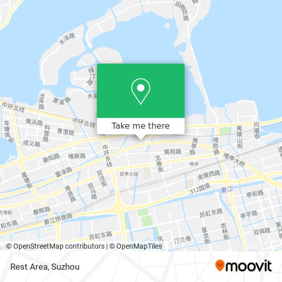 Rest Area map