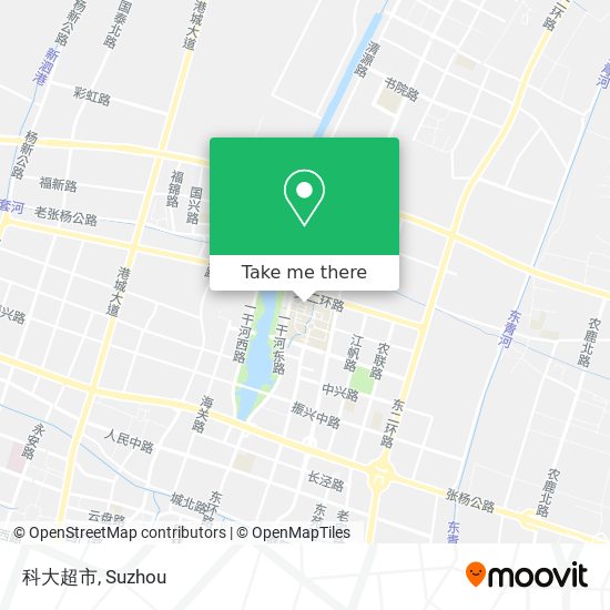 科大超市 map
