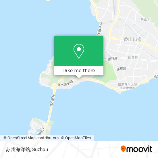 苏州海洋馆 map