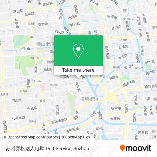 苏州赛格达人电脑 Dr.It Service map