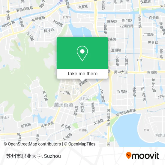 苏州市职业大学 map