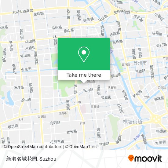 新港名城花园 map