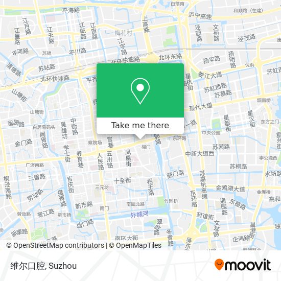 维尔口腔 map