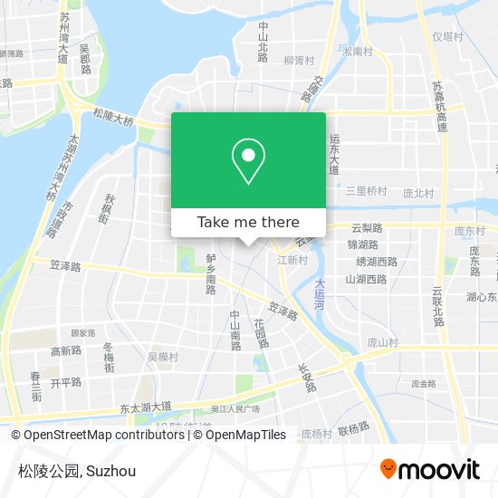 松陵公园 map