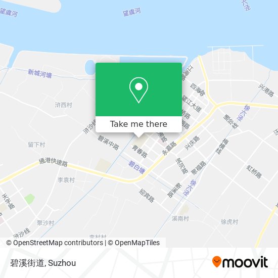 碧溪街道 map