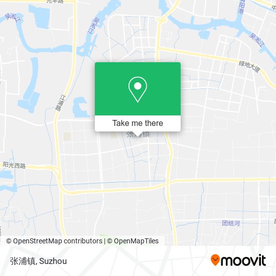 张浦镇 map
