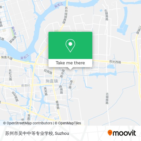 苏州市吴中中等专业学校 map