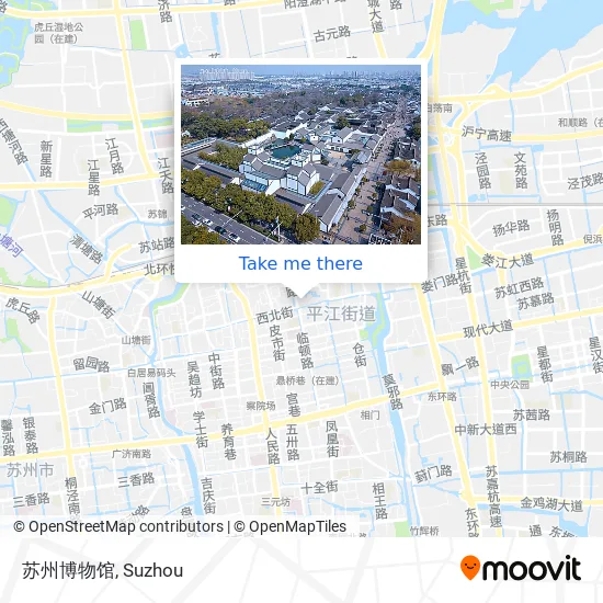 苏州博物馆 map