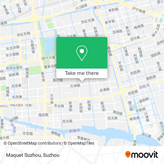 Maquet Suzhou map