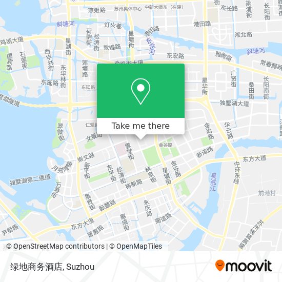 绿地商务酒店 map
