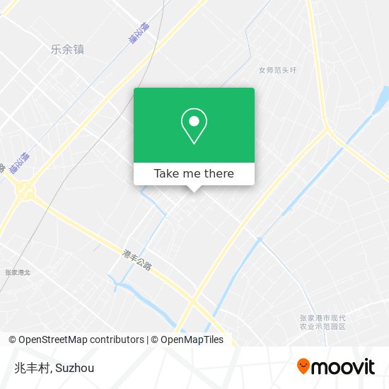 兆丰村 map