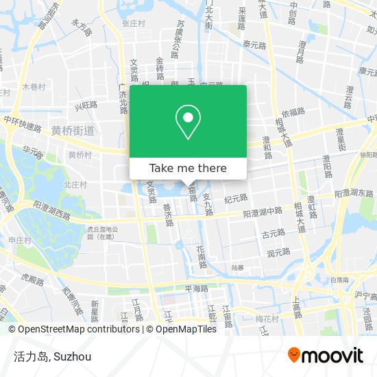活力岛 map