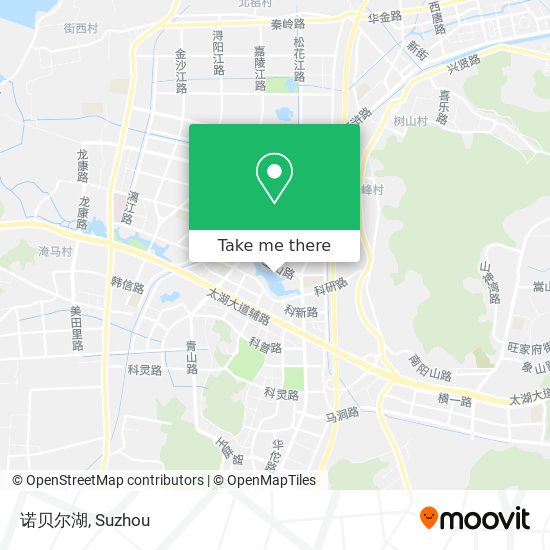 诺贝尔湖 map