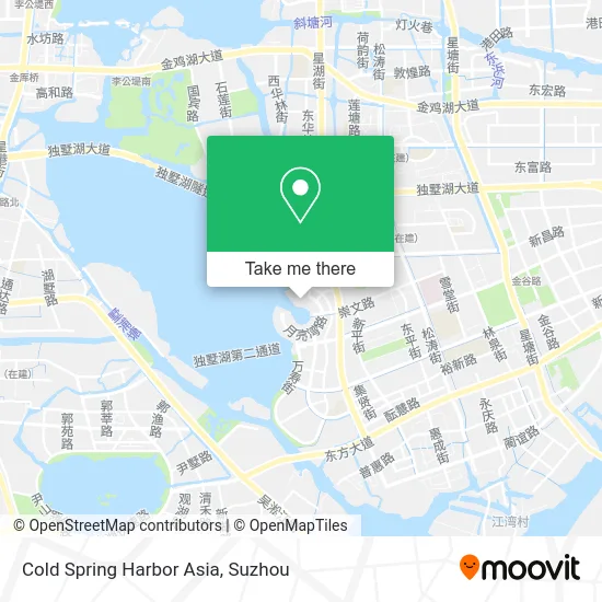 Cold Spring Harbor Asia map