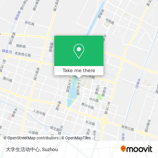 大学生活动中心 map