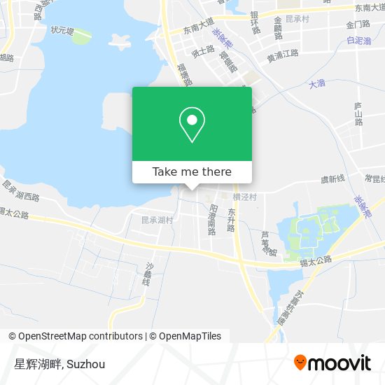 星辉湖畔 map