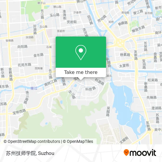 苏州技师学院 map