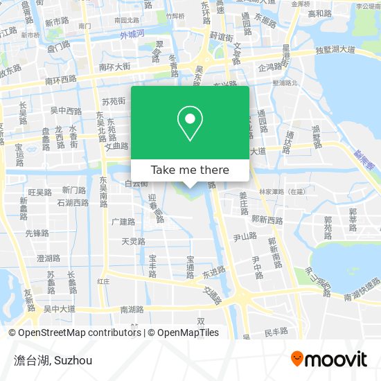 澹台湖 map