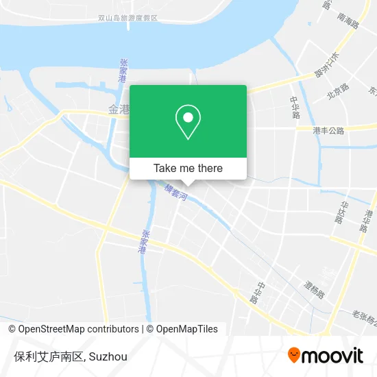 保利艾庐南区 map