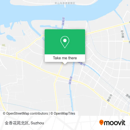 金香花苑北区 map