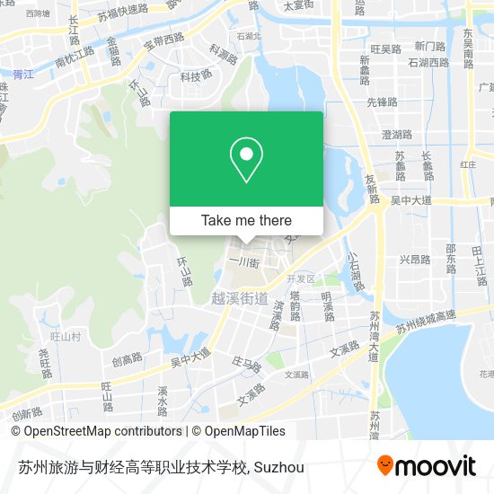 苏州旅游与财经高等职业技术学校 map