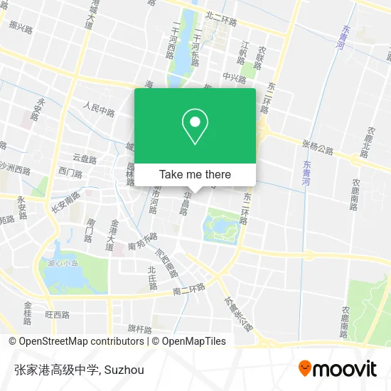 张家港高级中学 map