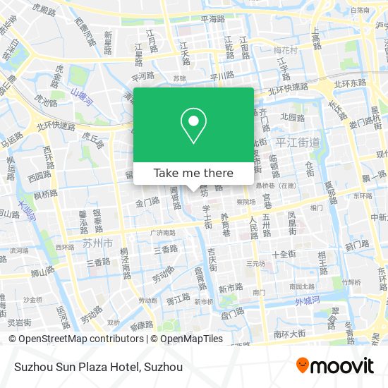 Suzhou Sun Plaza Hotel map