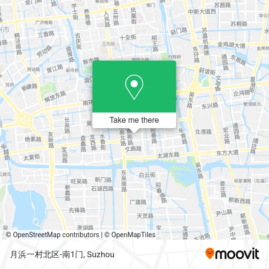 月浜一村北区-南1门 map