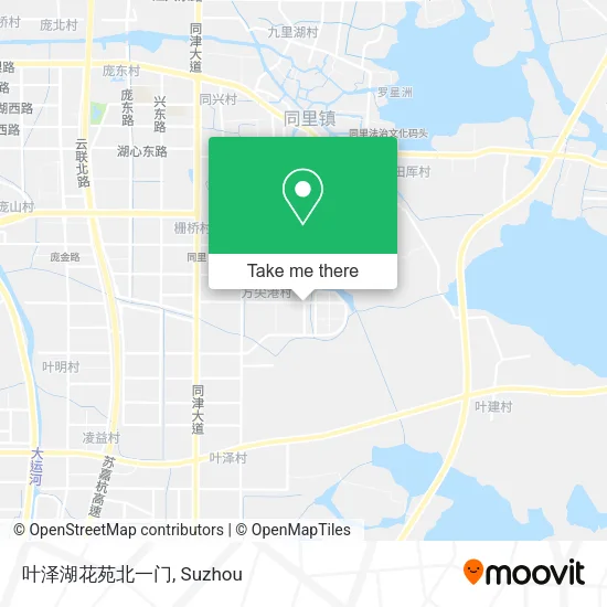 叶泽湖花苑北一门 map