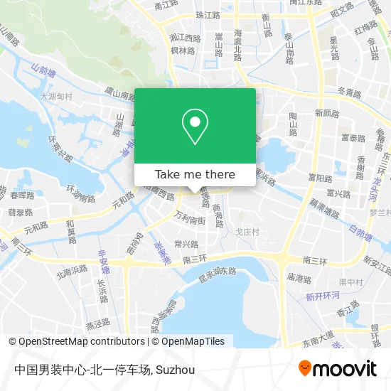 中国男装中心-北一停车场 map