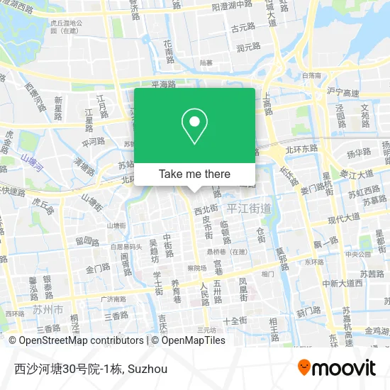 西沙河塘30号院-1栋 map