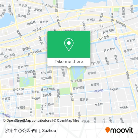 沙湖生态公园-西门 map